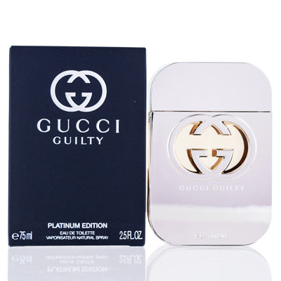 Gucci Guilty Platinum Gucci EDT Spray 2.5 Oz (75 Ml) (W)