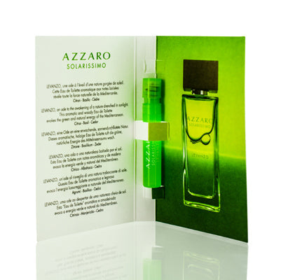 Solarissimo Levanzo Azzaro EDT Spray Vial 0.04 Oz (1.2 Ml) (M)
