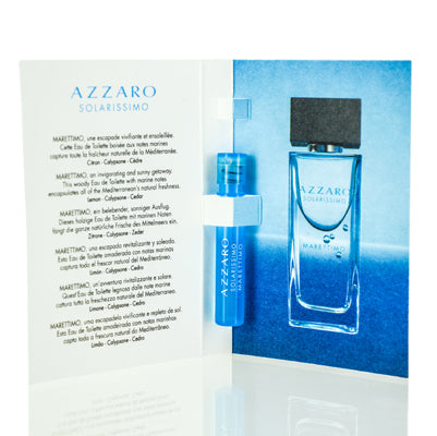 Solarissimo Marettimo Azzaro EDT Spray Vial 0.04 Oz (1.2 Ml) (M)