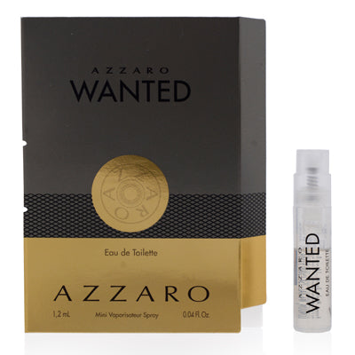Azzaro Wanted Azzaro EDT Spray 0.04 Oz (1.2 Ml) (M)