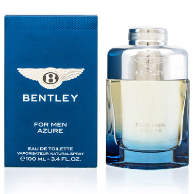 Bentley For Men Azure Bentley Fragrances EDT Spray 3.4 Oz (100 Ml) (M)