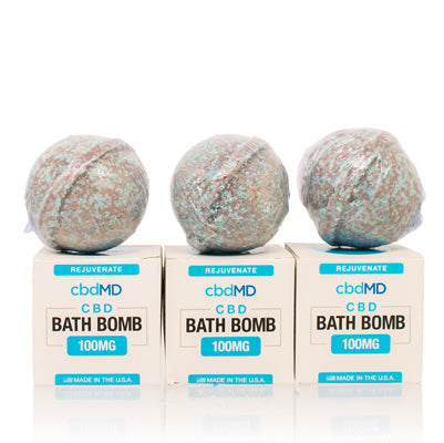 Cbdmd Bath Bomb Trio (Rejuvenate)