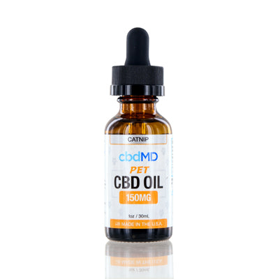 Cbdmd Cbd Oil For Cats (Catnip) 150 Mg 1 Oz