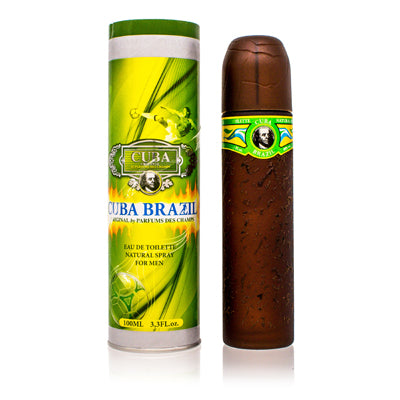 Cuba Brazil Parfum Des Champs EDT Spray 3.4 Oz (100 Ml) (M)