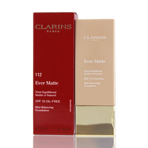 Clarins Ever Matte  Skin Balancing Foundation Amber 1 0 Oz (30 Ml)
