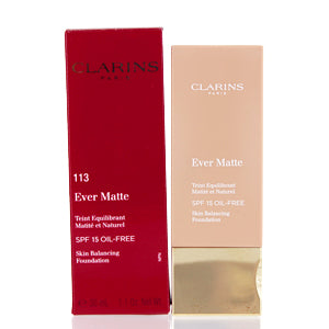 Clarins Ever Matte Skin Balancing Foundation Chestnut  1.0 Oz (30 Ml)