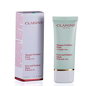 Clarins Truly Matte Pure & Radiant Mask With Pink Clay 1.7 Oz