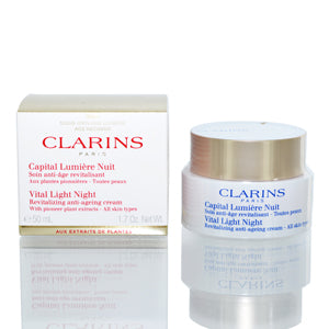 Clarins Vital Light Revitalizing Anti-Aging  Cream 1.7 Oz (50 Ml)
