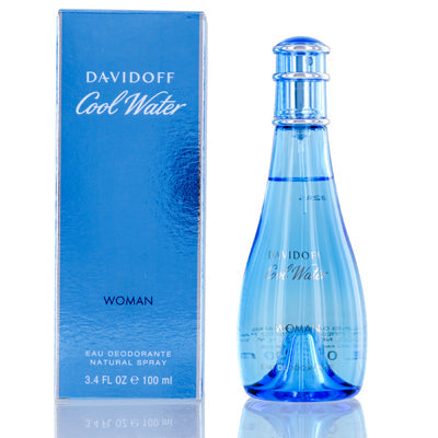 Coolwater Woman Davidoff Deodorant Spray Glass 3.3 Oz (W)