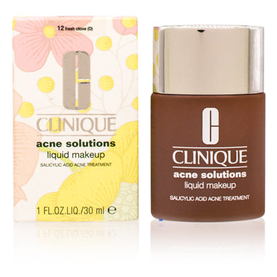 Clinique Acne Solutions Liquid Makeup 12 Fresh Clove 1.0 Oz