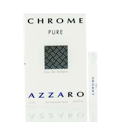 Chrome Pure Azzaro EDT Spray Vial 0.04 Oz (1.2 Ml) (M)