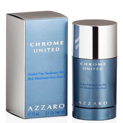 Chrome United Azzaro Deodorant Stick Alcohol Free 2.1 Oz (75 Ml) (M)