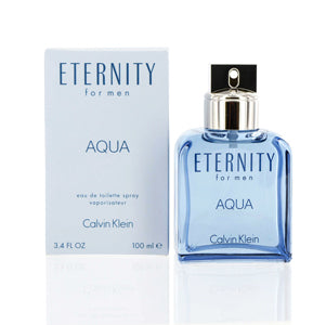 Eternity Aqua Calvin Klein Edt Spray 3.4 Oz (M)