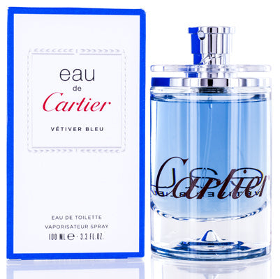 Eau De Cartier Vetiver Bleu Cartier EDT Spray 3.3 Oz (100 Ml) (U)