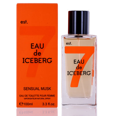Eau De Iceberg Sensual Musk Iceberg EDT Spray 3.3 Oz (100 Ml) (W)