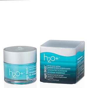 H2O+ Night Oasis Oxygenating Rejuvenator Cream Gel 1.7 Oz