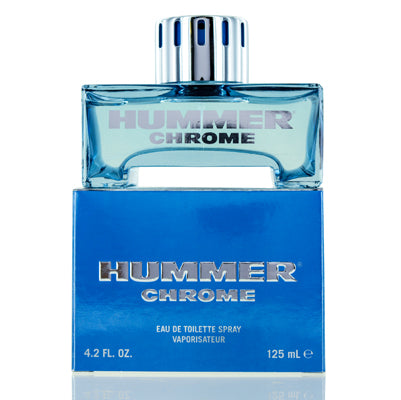 Hummer Chrome Men Hummer EDT Spray 4.2 Oz (125 Ml) (M)