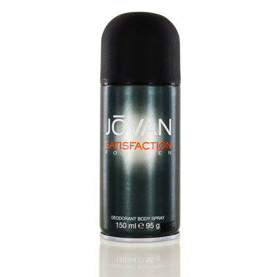 Jovan Satisfaction Men Jovan Deodorant Body Spray 5.0 Oz (150 Ml) (M)