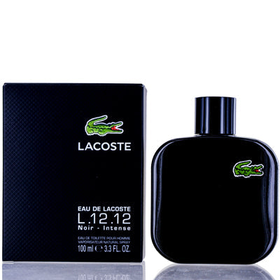 L.12.12 Noir Intense Lacoste EDT Spray 3.3 Oz (100 Ml) (M)