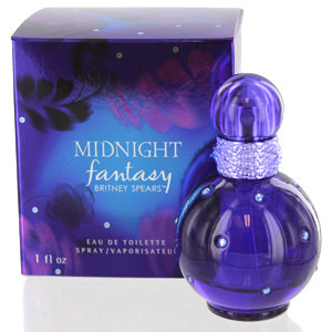 Midnight Fantasy Britney Spears EDT Spray 1.0 Oz (30 Ml) (W)