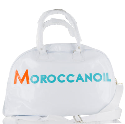 Moroccanoil  White Salon Carry-On Duffle Bag W Hand&Shoulder Strap