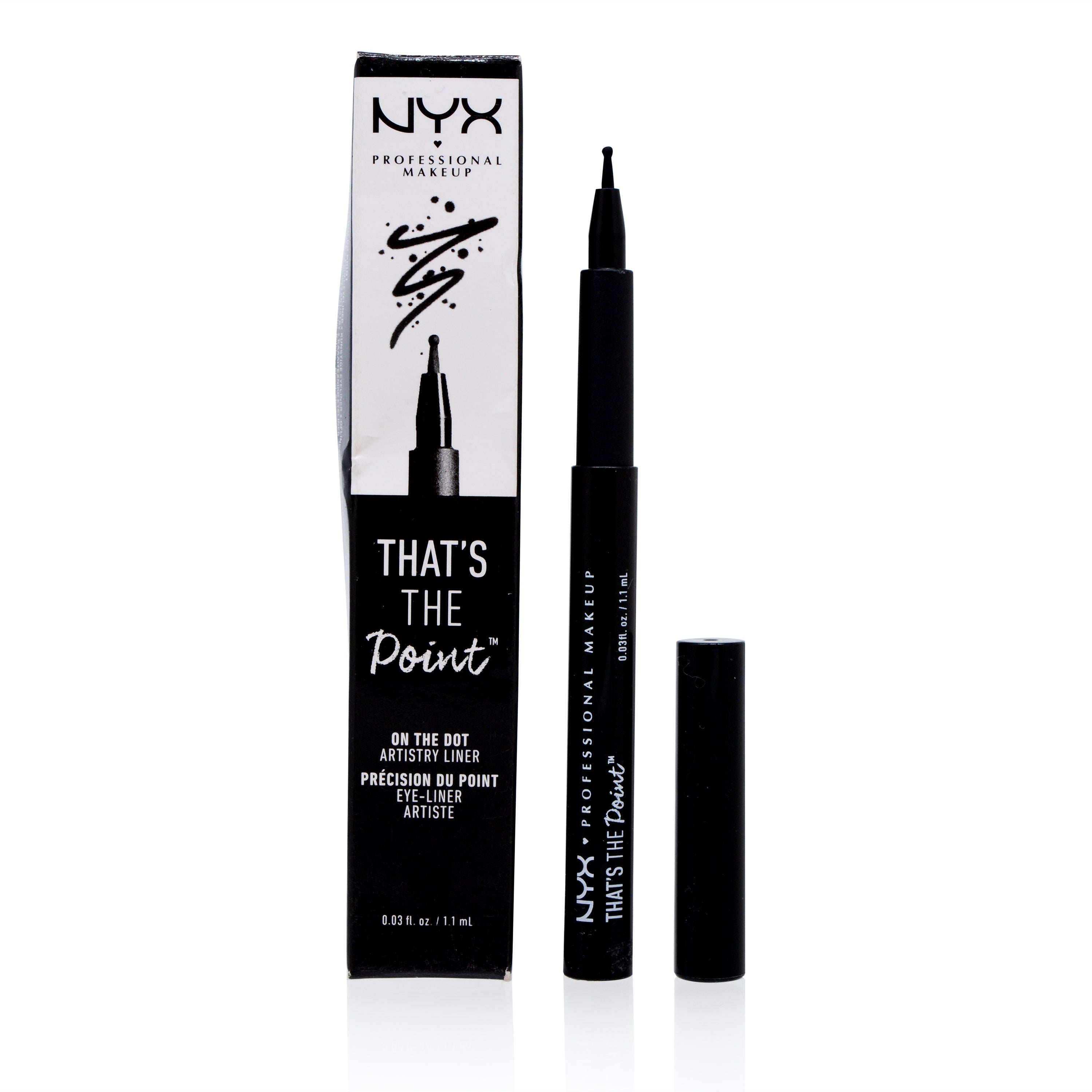 Nyx That'S The Point On The Dot Artistry Eyeliner 0.02 Oz (0.6Ml)