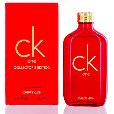 Ck One Calvin Klein EDT Pour Spray Collector'S Edition 3.4 Oz (100 Ml) (W)