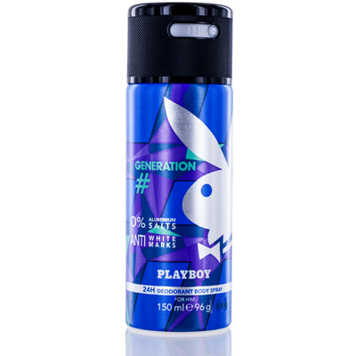 Playboy Generation  Deodorant & Body Spray 5.0 Oz (150 Ml) (M)