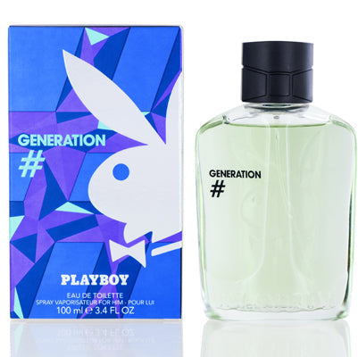 Playboy Generation  EDT Spray 3.4 Oz (100 Ml) (M)