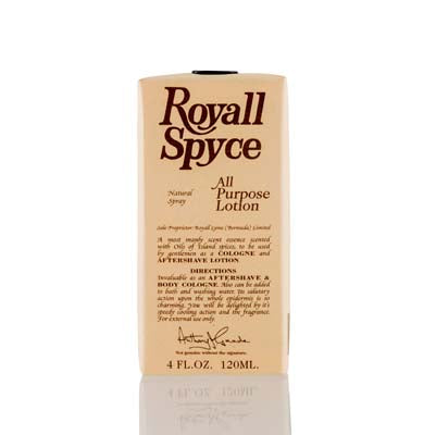 Royall Spyce Royall Fragrances All Purpose Lotion Spray 4.0 Oz (M)