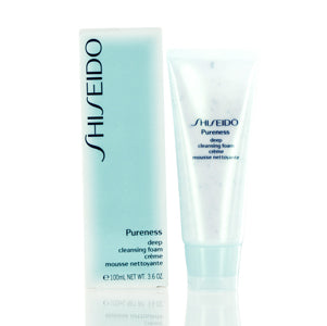 Shiseido Pureness Deep Cleansing  Foam Cream 3.6 Oz (100 Ml)