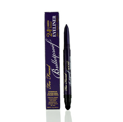 Too Faced Bulletproof Eye Liner Pencil Waterproof (Purple Rain) 0.04 Oz