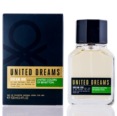 United Dreams Dream Big Benetton EDT Spray 3.4 Oz (100 Ml) (M)