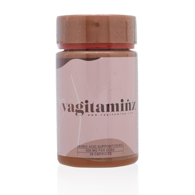 Vagitaminz Slate Brands Boric Acid Suppositories (28 Capsules)