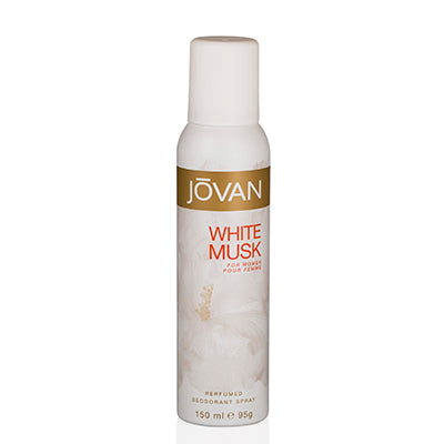 White Musk Jovan Deodorant Spray 5.0 Oz (150 Ml) (W)