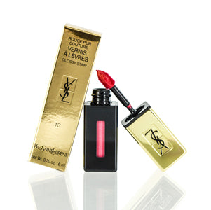 Ysl Rouge Pur Couture Vernis A Levres Glossy Stain (13) Rose Tempera