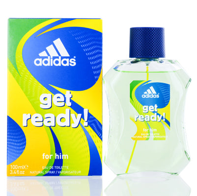 Adidas Get Ready For Him Coty EDT Spray 3.4 Oz (100 Ml) (M)
