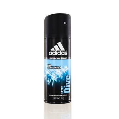 Adidas Ice Dive Coty Deodorant & Body Spray 5.0 Oz (150 Ml) (M)