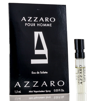 Azzaro Men Azzaro EDT Spray Vial 0.04 Oz (1.2 Ml) (M)