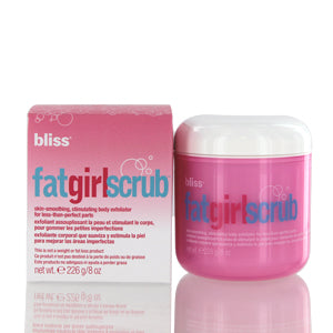 Bliss Fatgirlscrub Skin Smoothing Stimulating Body Paste Exfoliator 8.0 Oz