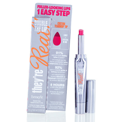 Benefit They'Re Real! Double The Lip (Racy Raspberry) .05 Oz (1.5 Ml)