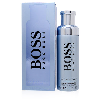 Boss Bottled Tonic Fresh Hugo Boss On-The-Go EDT Spray 3.0 Oz (100 Ml) (M)