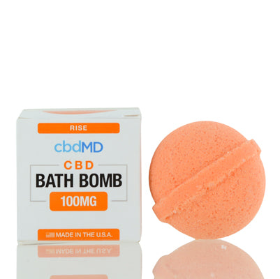 Cbdmd Bath Bomb 100 Mg Rise (Eucalyptus)