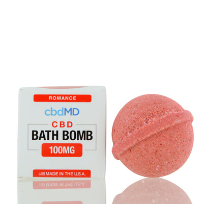 Cbdmd Bath Bomb 100 Mg Romance (Frankincense)