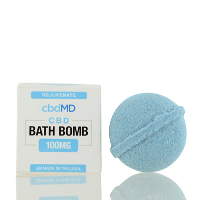 Cbdmd Bath Bomb 100 Mg Rejuvenate (Eucalyptus)