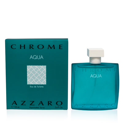 Chrome Aqua Azzaro Edt Spray 3.4 Oz (100 Ml) (M)