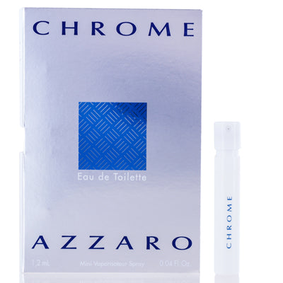 Chrome Azzaro EDT Spray Vial 0.04 Oz (1.2 Ml) (M)