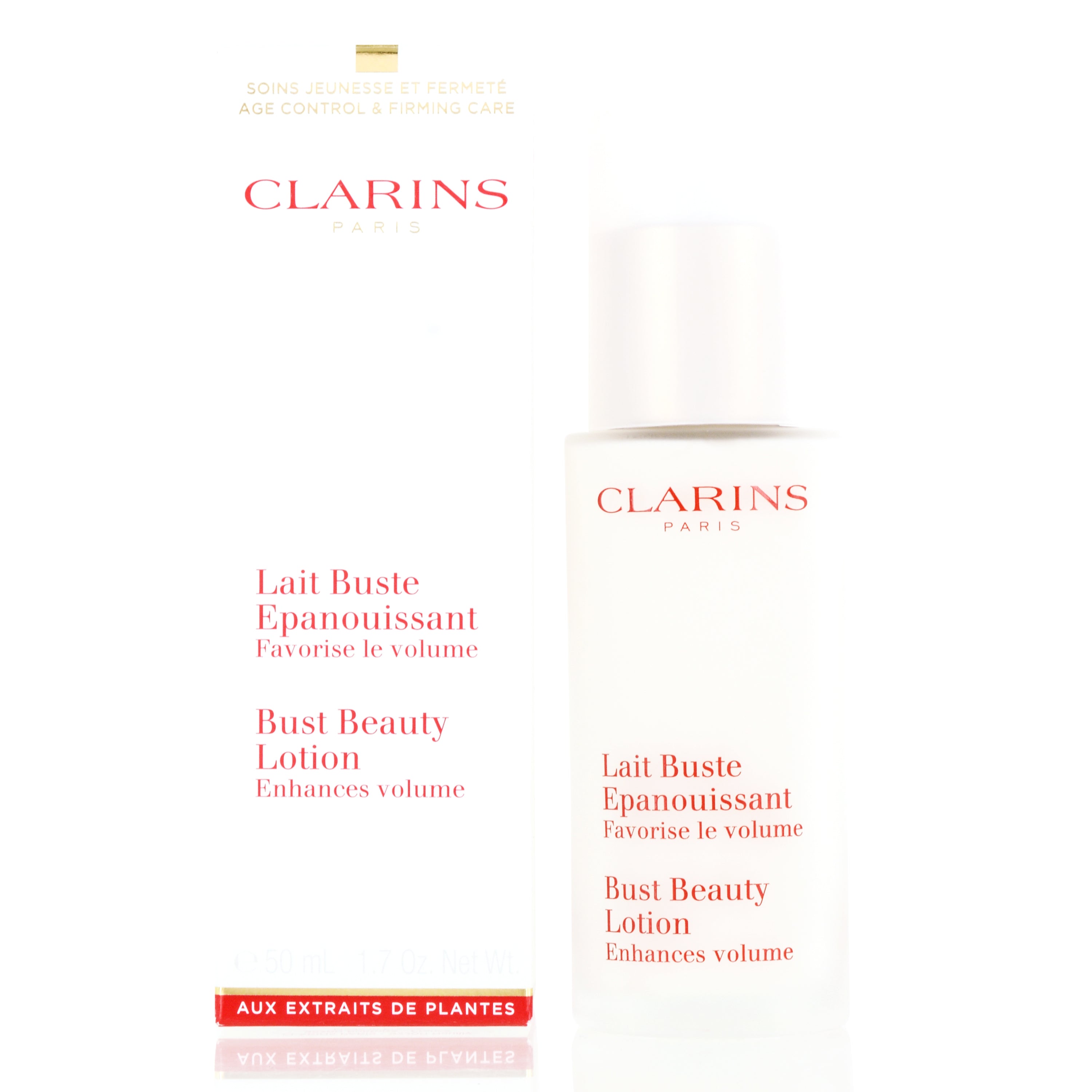 Clarins Bust Beauty Lotion Enhances Volume 1.7 Oz (50 Ml)
