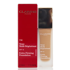Clarins Extra-Firming Spf 15 Foundation (114) Cappuccino 1.0 Oz (30 Ml)