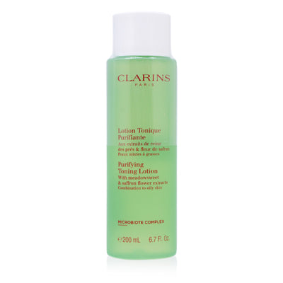 Clarins Purifying Toning Lotion W  Meadowsweet & Saffron Flower Extract  6.7 Oz